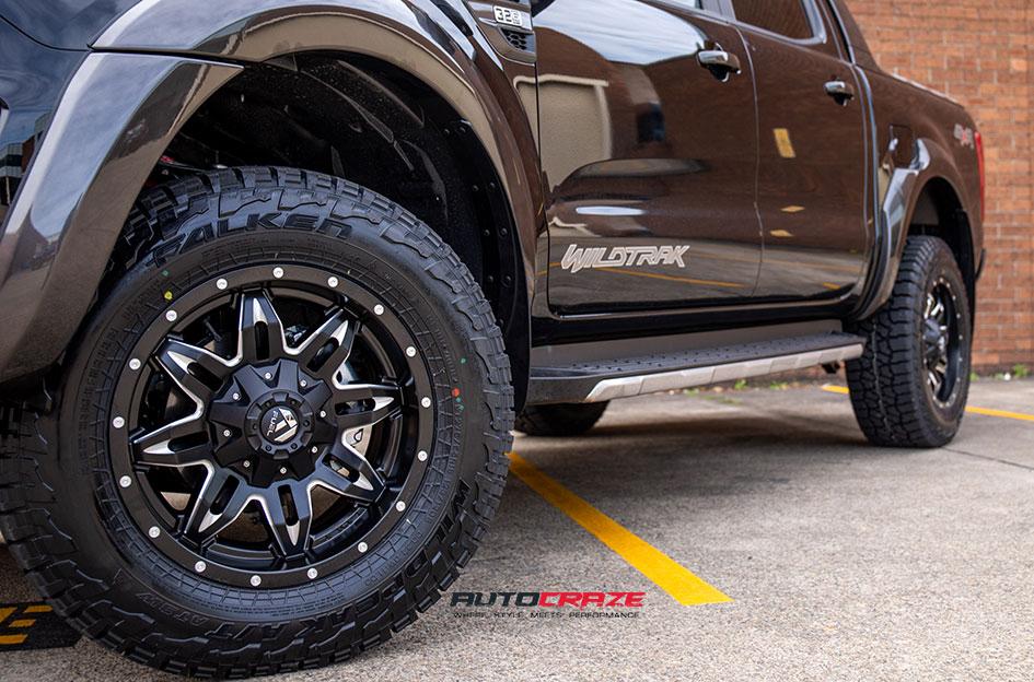 FORD RANGER LETHAL GLOSS BLACK MILLED ACCENTS